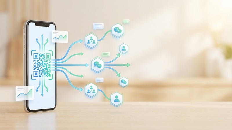 微信活码和普通二维码有什么区别?一张图看懂