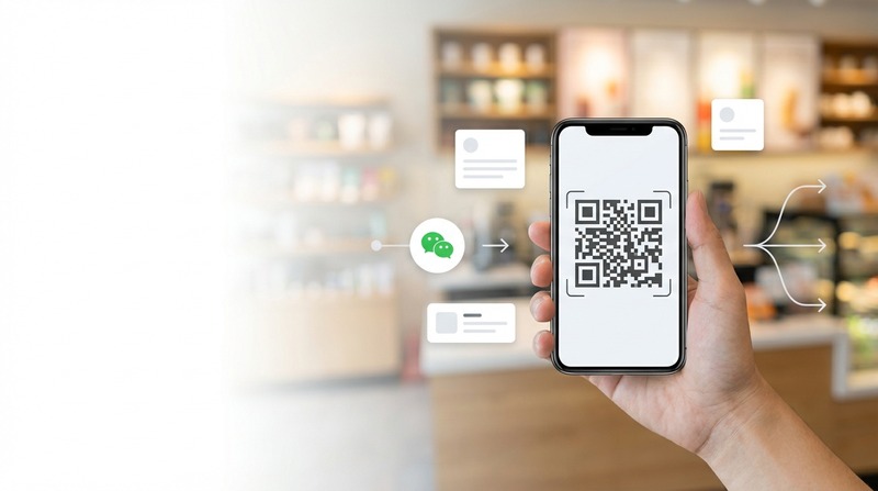 火锅店扫码点餐引导进群技巧,活码+福利群实操教程