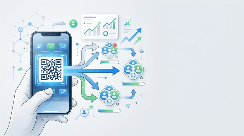 知识付费怎么用活码引流？公域到私域的完整链路