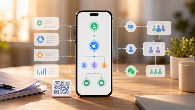 企业微信客户管理太复杂？试试极简AI客服方案