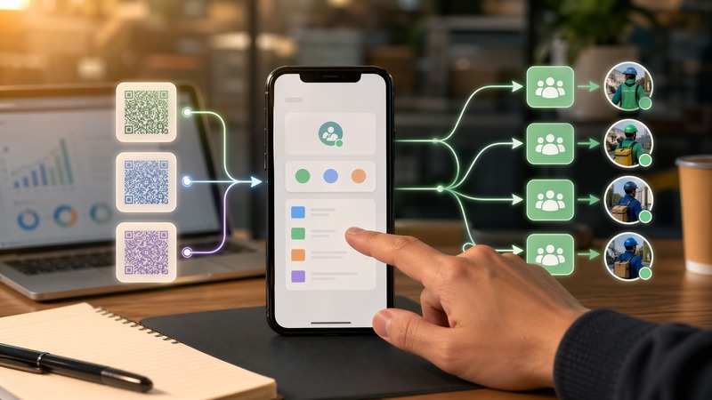 同城配送群怎么管理？活码帮你按区域分流骑手