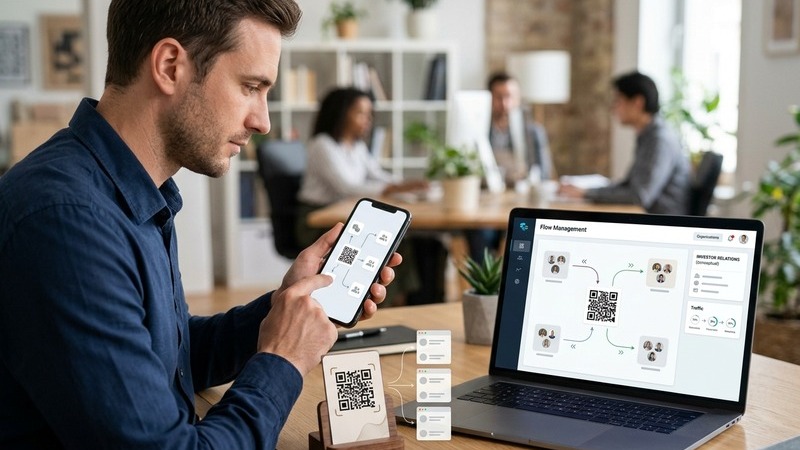 创业者如何用活码管理投资人关系群？精准对接方案