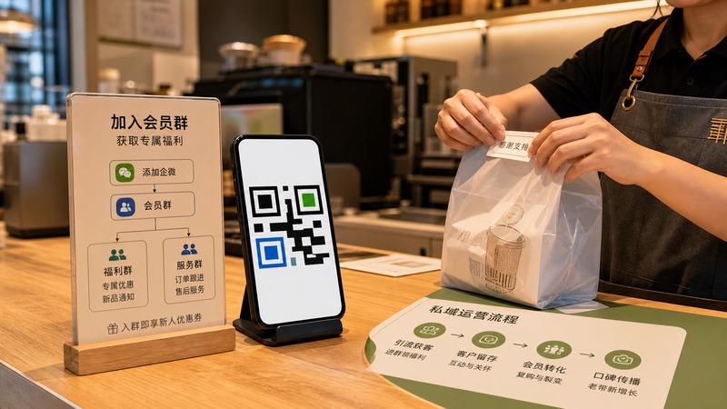 微信社群招商的完整流程:活码+朋友圈+裂变三板斧